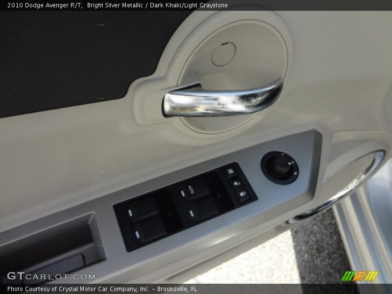 Bright Silver Metallic / Dark Khaki/Light Graystone 2010 Dodge Avenger R/T