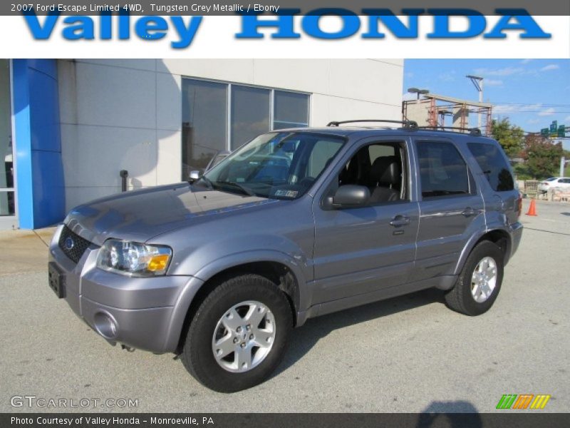 Tungsten Grey Metallic / Ebony 2007 Ford Escape Limited 4WD
