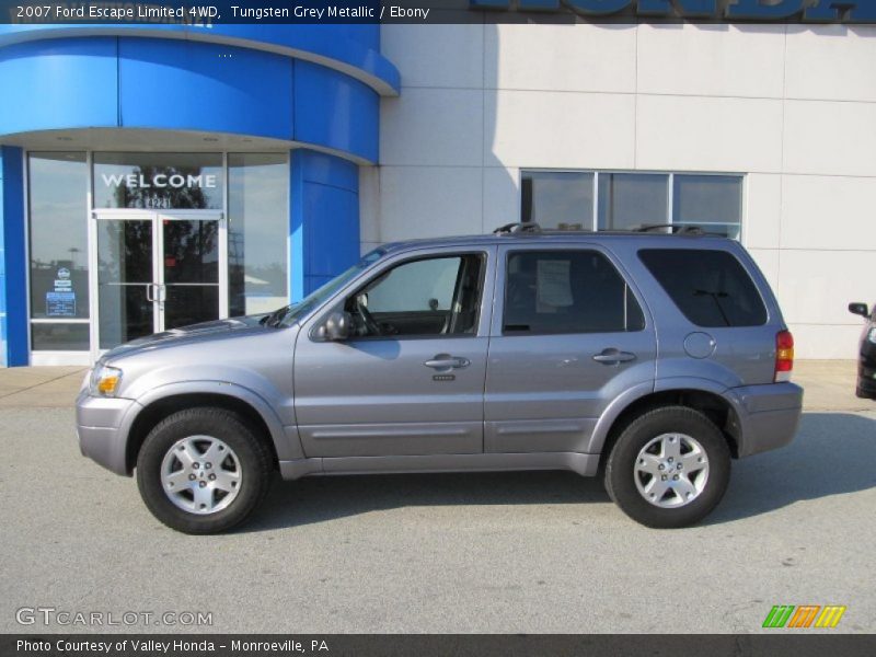 Tungsten Grey Metallic / Ebony 2007 Ford Escape Limited 4WD