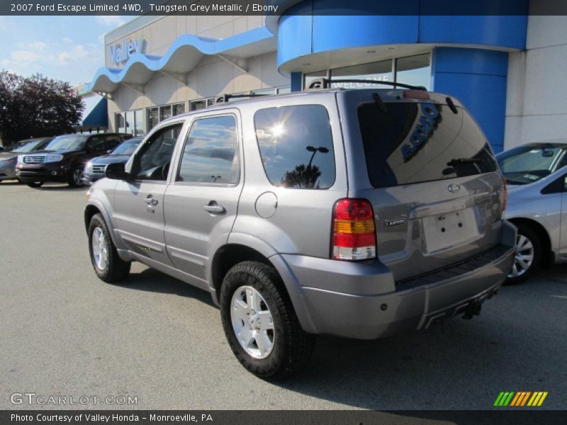 Tungsten Grey Metallic / Ebony 2007 Ford Escape Limited 4WD