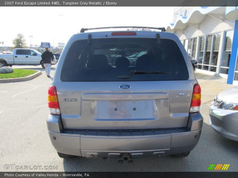 Tungsten Grey Metallic / Ebony 2007 Ford Escape Limited 4WD