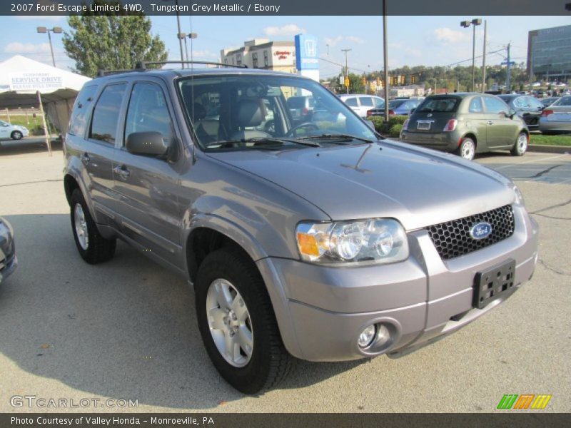 Tungsten Grey Metallic / Ebony 2007 Ford Escape Limited 4WD