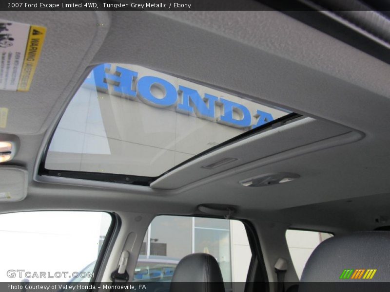 Tungsten Grey Metallic / Ebony 2007 Ford Escape Limited 4WD