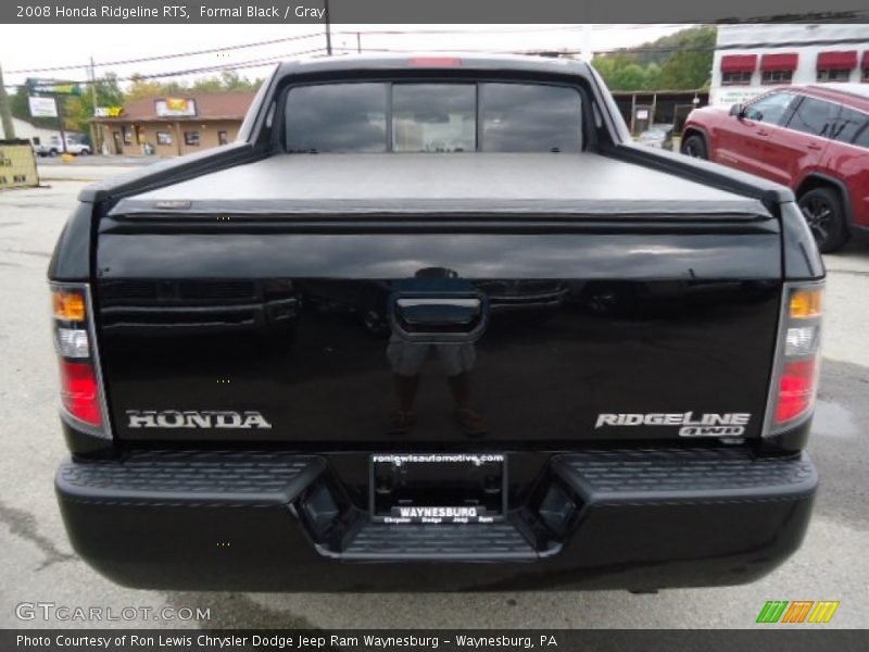 Formal Black / Gray 2008 Honda Ridgeline RTS
