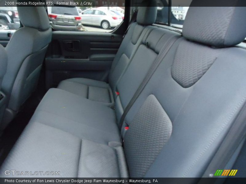 Formal Black / Gray 2008 Honda Ridgeline RTS