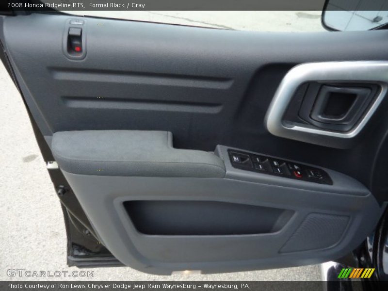 Formal Black / Gray 2008 Honda Ridgeline RTS