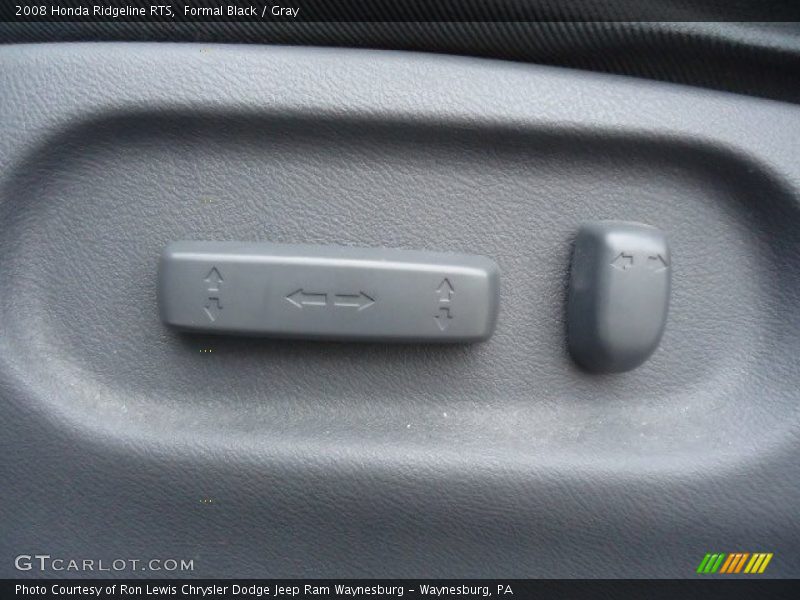 Formal Black / Gray 2008 Honda Ridgeline RTS