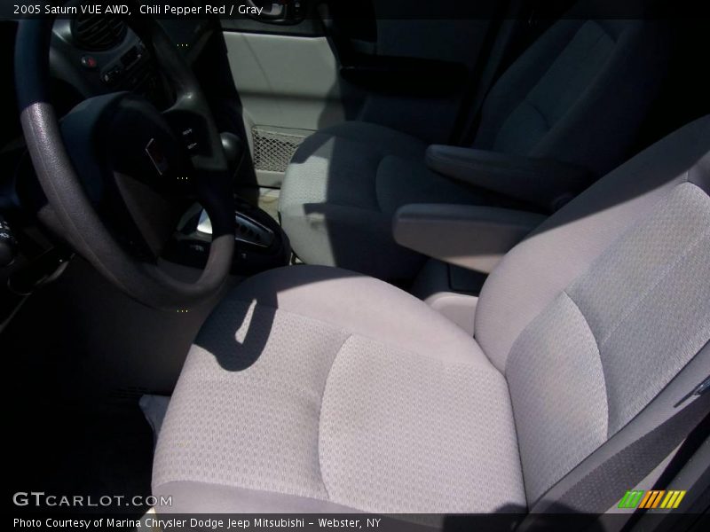 Chili Pepper Red / Gray 2005 Saturn VUE AWD