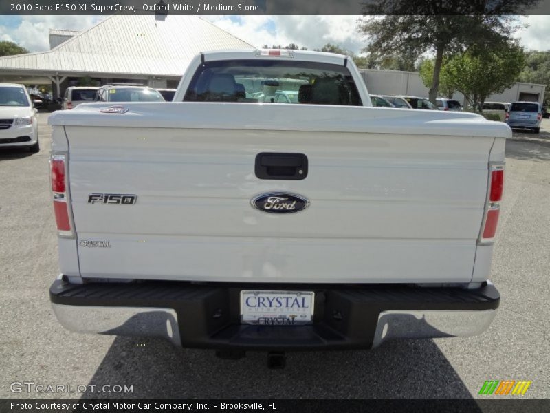 Oxford White / Medium Stone 2010 Ford F150 XL SuperCrew