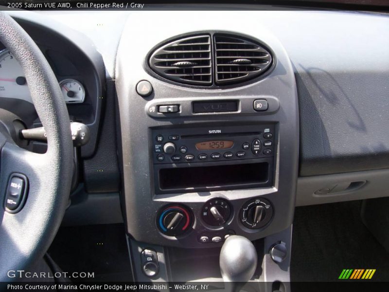Chili Pepper Red / Gray 2005 Saturn VUE AWD