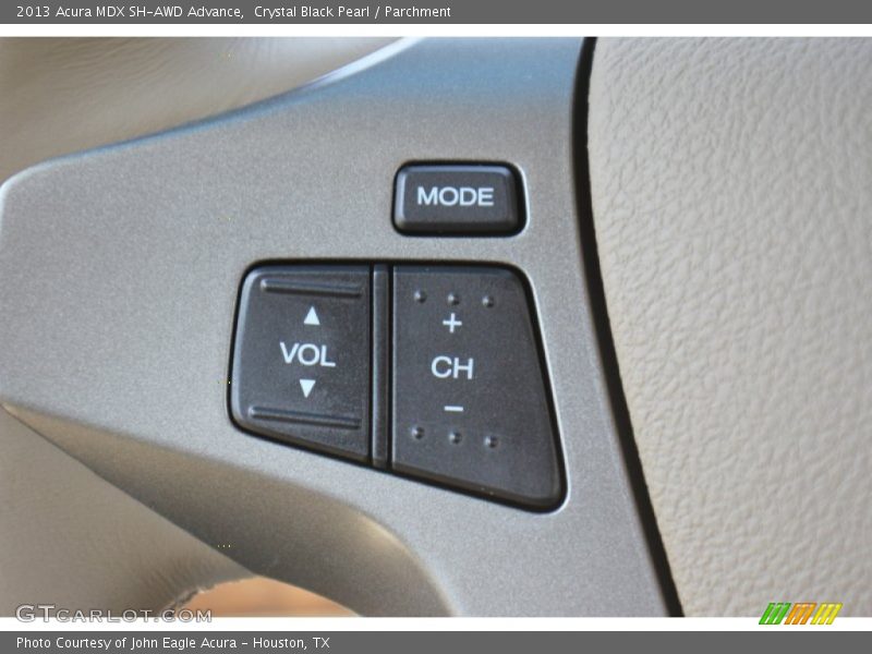 Controls of 2013 MDX SH-AWD Advance