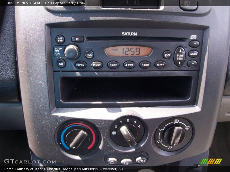 Chili Pepper Red / Gray 2005 Saturn VUE AWD