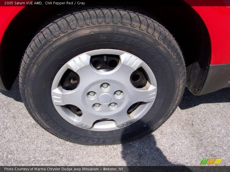 Chili Pepper Red / Gray 2005 Saturn VUE AWD