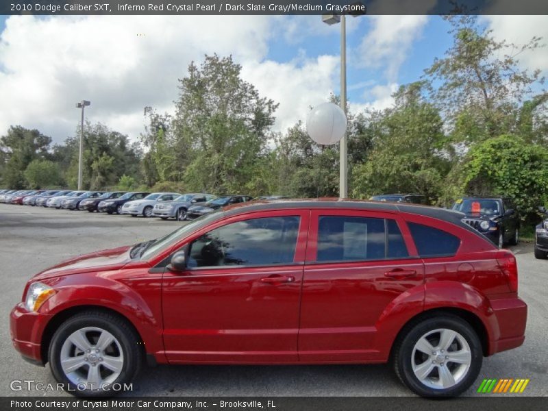  2010 Caliber SXT Inferno Red Crystal Pearl