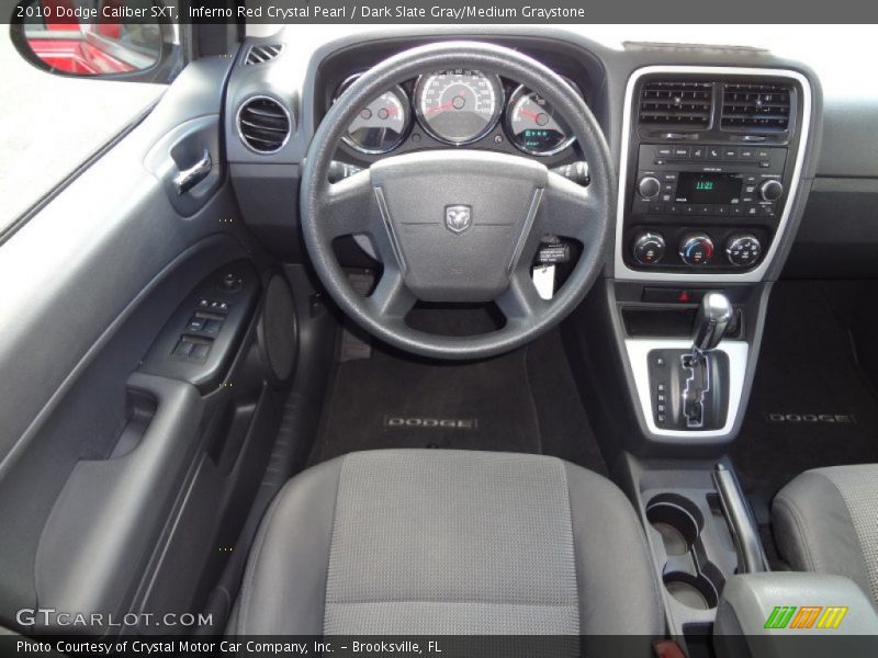 Dashboard of 2010 Caliber SXT