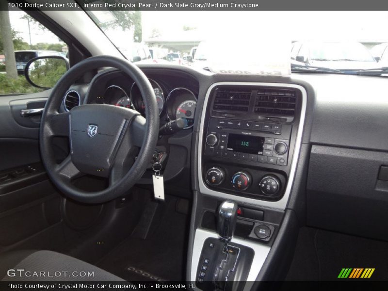Inferno Red Crystal Pearl / Dark Slate Gray/Medium Graystone 2010 Dodge Caliber SXT