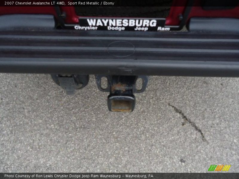 Sport Red Metallic / Ebony 2007 Chevrolet Avalanche LT 4WD