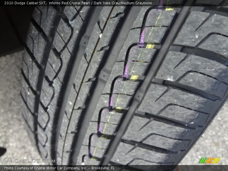 Inferno Red Crystal Pearl / Dark Slate Gray/Medium Graystone 2010 Dodge Caliber SXT