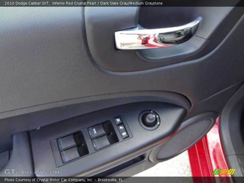 Inferno Red Crystal Pearl / Dark Slate Gray/Medium Graystone 2010 Dodge Caliber SXT