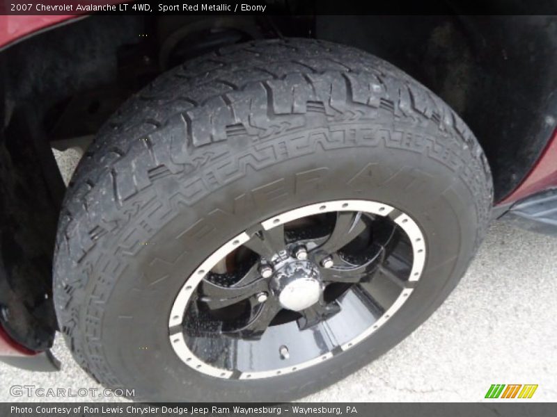 Sport Red Metallic / Ebony 2007 Chevrolet Avalanche LT 4WD