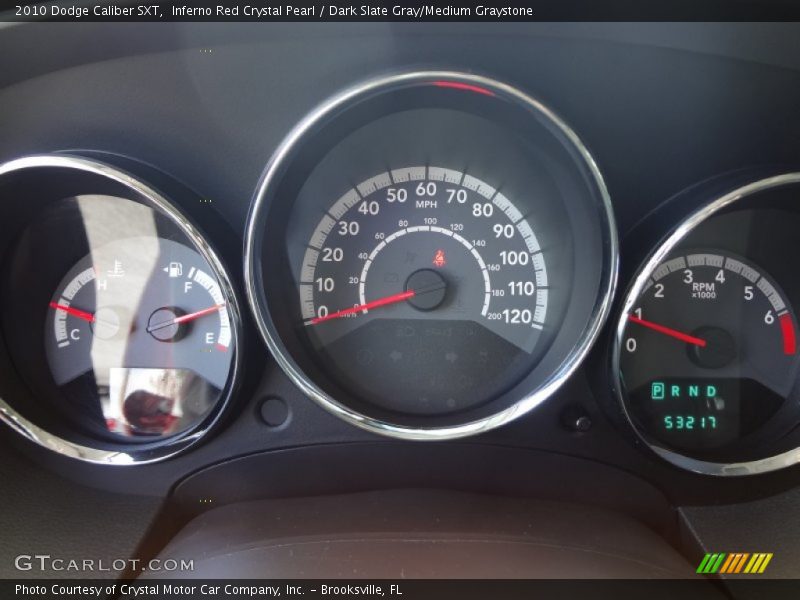  2010 Caliber SXT SXT Gauges