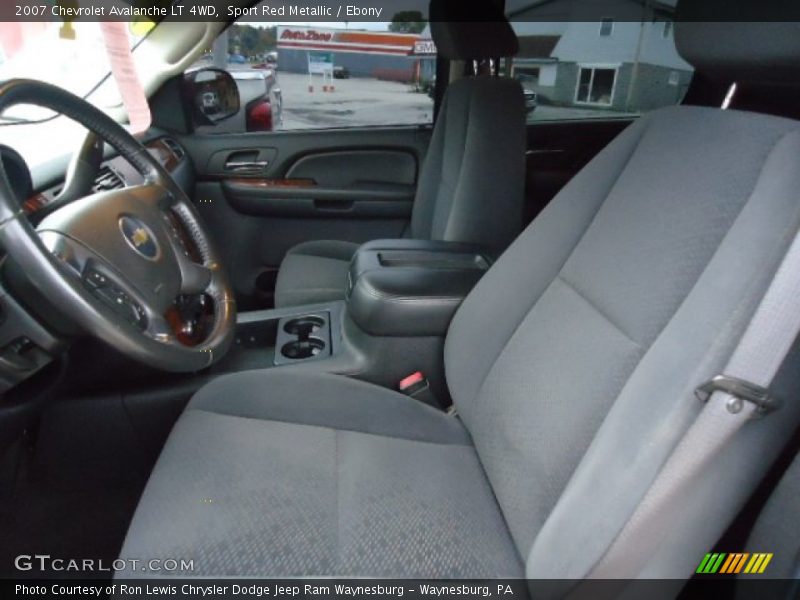 Sport Red Metallic / Ebony 2007 Chevrolet Avalanche LT 4WD