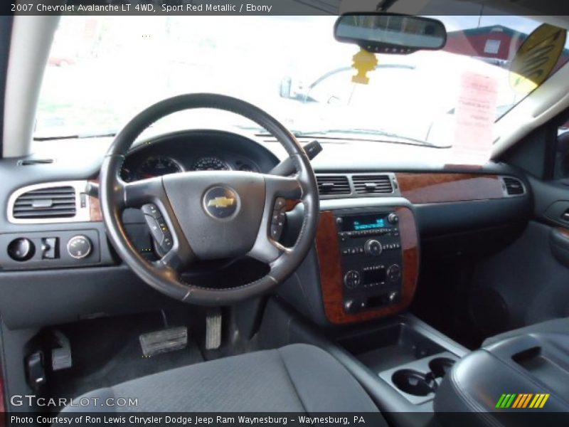 Sport Red Metallic / Ebony 2007 Chevrolet Avalanche LT 4WD