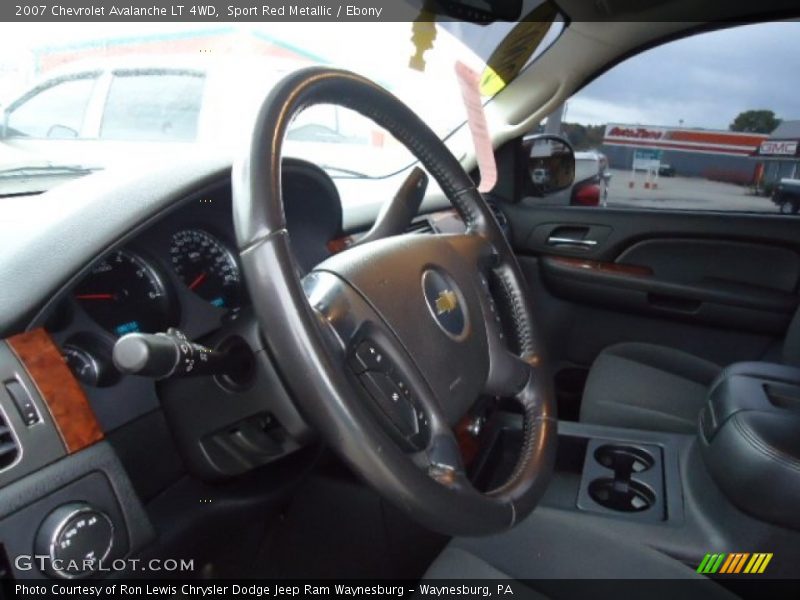 Sport Red Metallic / Ebony 2007 Chevrolet Avalanche LT 4WD
