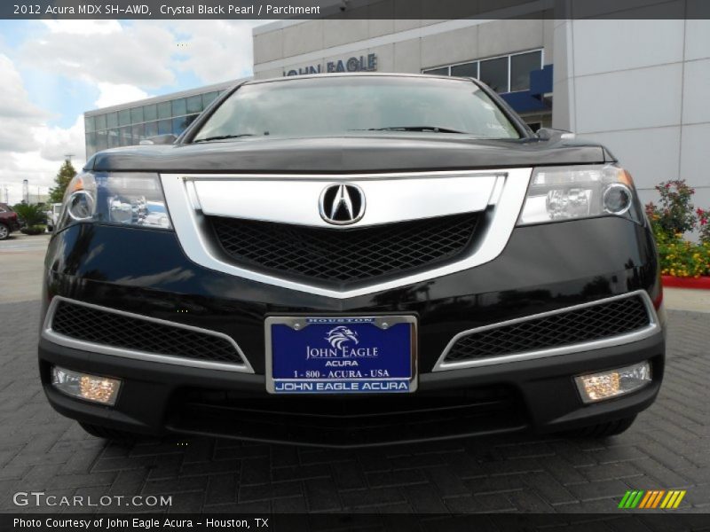 Crystal Black Pearl / Parchment 2012 Acura MDX SH-AWD