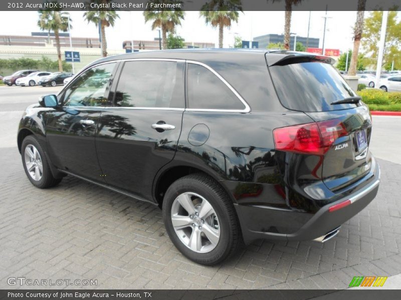 Crystal Black Pearl / Parchment 2012 Acura MDX SH-AWD