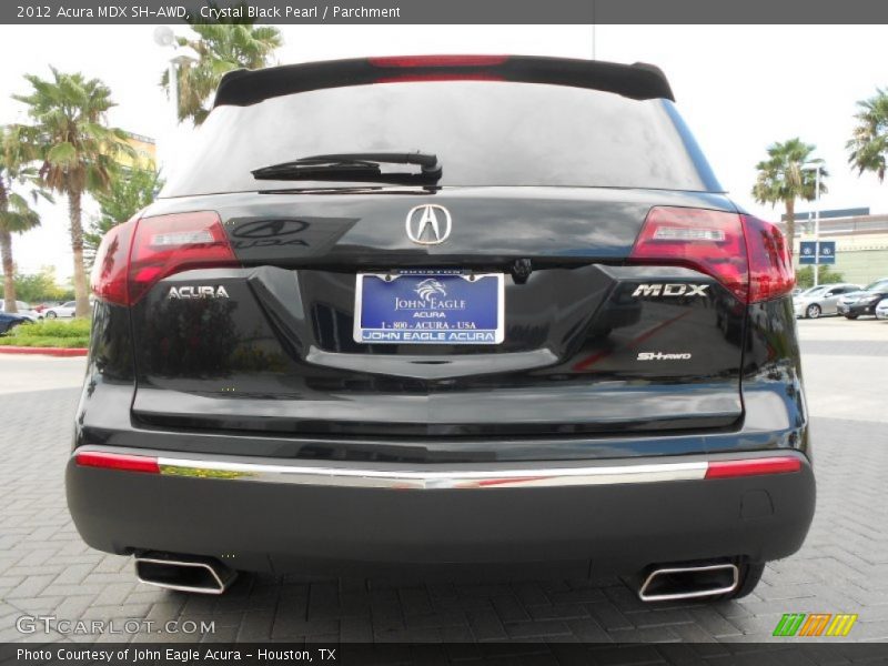 Crystal Black Pearl / Parchment 2012 Acura MDX SH-AWD