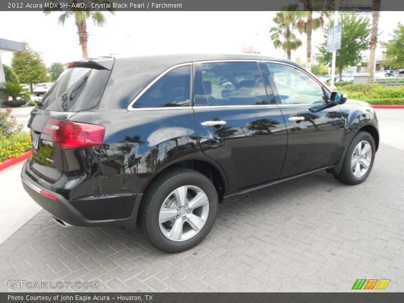 Crystal Black Pearl / Parchment 2012 Acura MDX SH-AWD