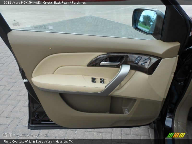 Crystal Black Pearl / Parchment 2012 Acura MDX SH-AWD