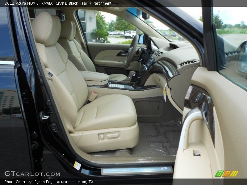 Crystal Black Pearl / Parchment 2012 Acura MDX SH-AWD