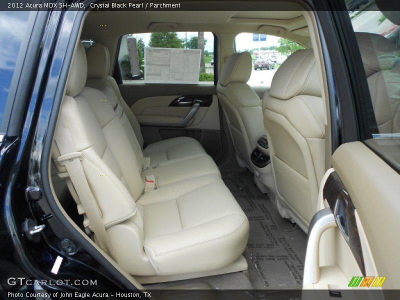 Crystal Black Pearl / Parchment 2012 Acura MDX SH-AWD