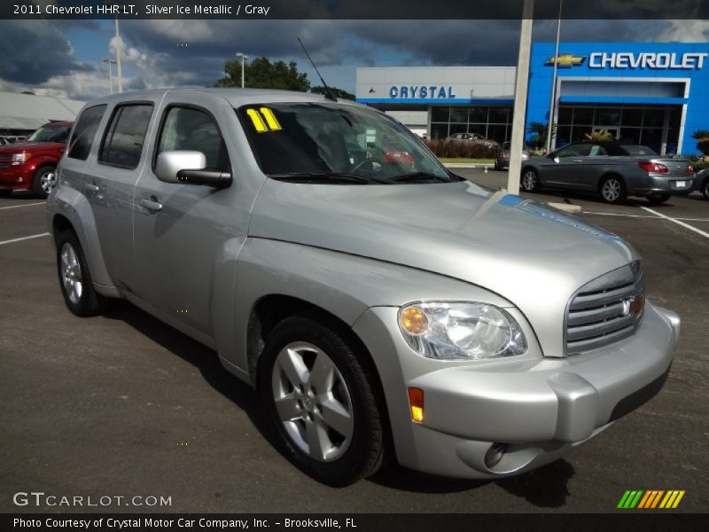 Silver Ice Metallic / Gray 2011 Chevrolet HHR LT