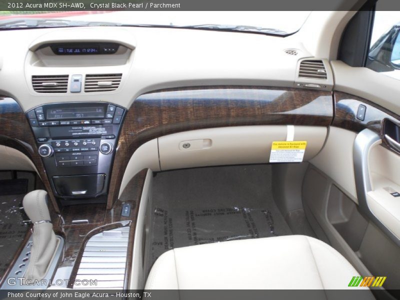 Crystal Black Pearl / Parchment 2012 Acura MDX SH-AWD