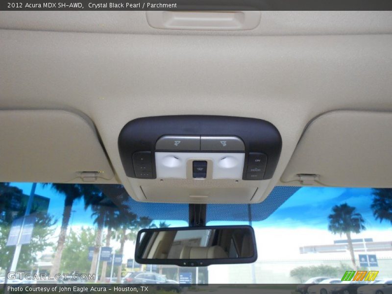 Crystal Black Pearl / Parchment 2012 Acura MDX SH-AWD