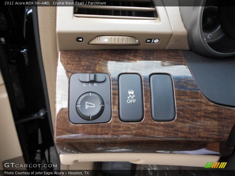 Crystal Black Pearl / Parchment 2012 Acura MDX SH-AWD