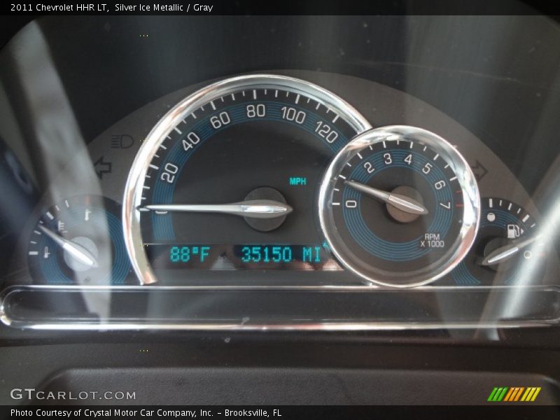 Silver Ice Metallic / Gray 2011 Chevrolet HHR LT