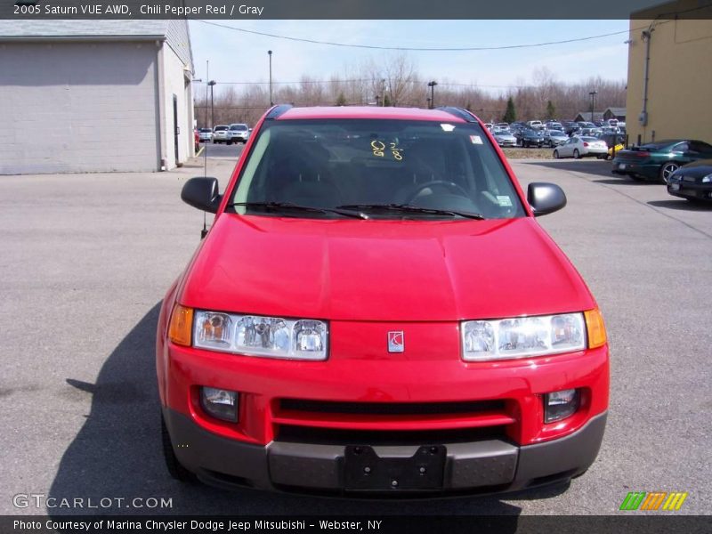 Chili Pepper Red / Gray 2005 Saturn VUE AWD
