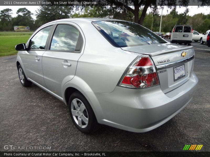 Ice Silver Metallic / Charcoal 2011 Chevrolet Aveo LT Sedan