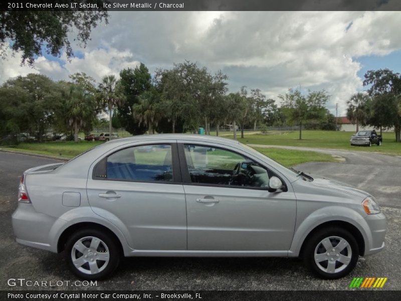 Ice Silver Metallic / Charcoal 2011 Chevrolet Aveo LT Sedan