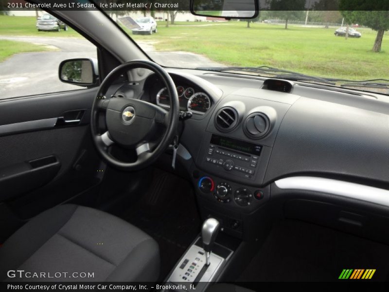Ice Silver Metallic / Charcoal 2011 Chevrolet Aveo LT Sedan