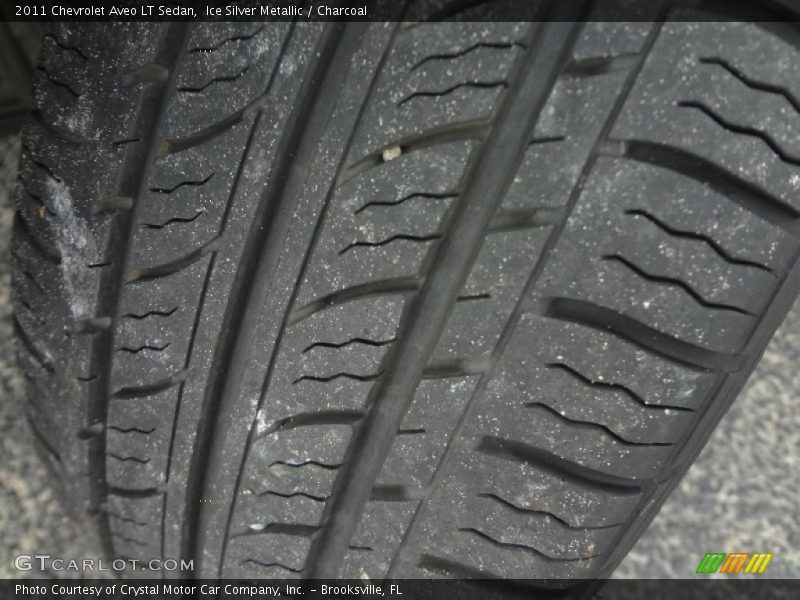 Ice Silver Metallic / Charcoal 2011 Chevrolet Aveo LT Sedan