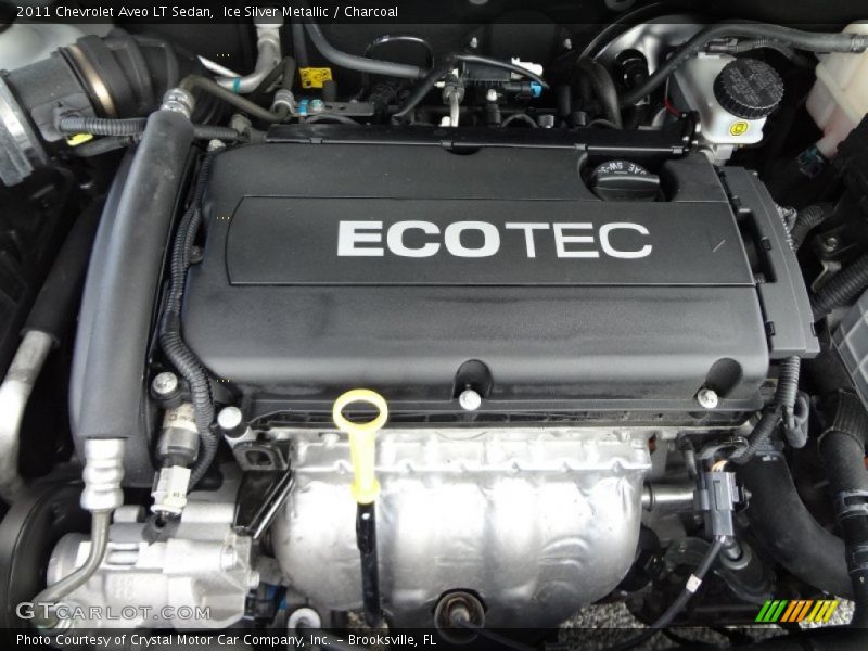 2011 Aveo LT Sedan Engine - 1.6 Liter DOHC 16-Valve VVT ECOTEC 4 Cylinder