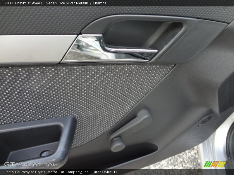 Ice Silver Metallic / Charcoal 2011 Chevrolet Aveo LT Sedan