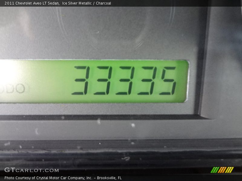 Ice Silver Metallic / Charcoal 2011 Chevrolet Aveo LT Sedan