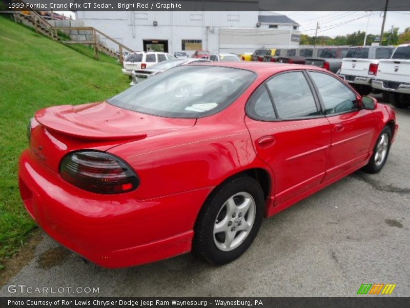 Bright Red / Graphite 1999 Pontiac Grand Prix GT Sedan