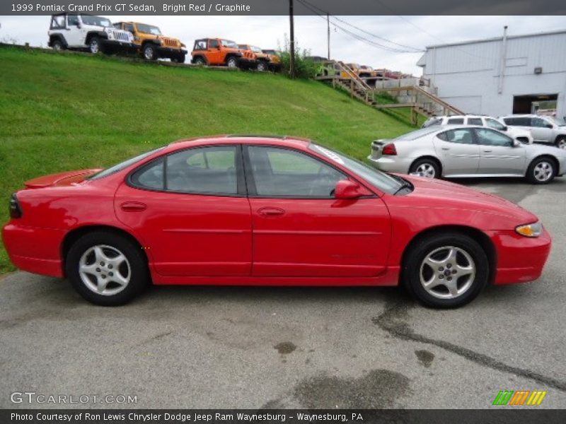 Bright Red / Graphite 1999 Pontiac Grand Prix GT Sedan